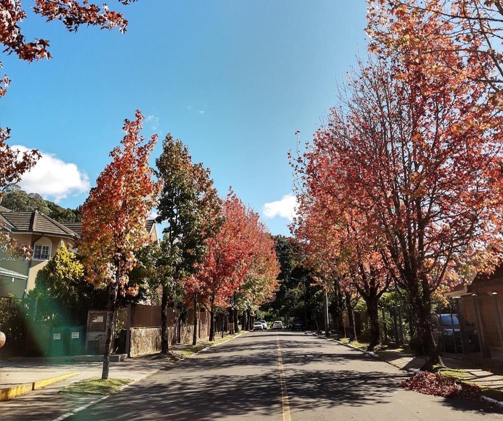 Suite Em Gramado, Proxima A Avenida Das Hortencias Luaran gambar